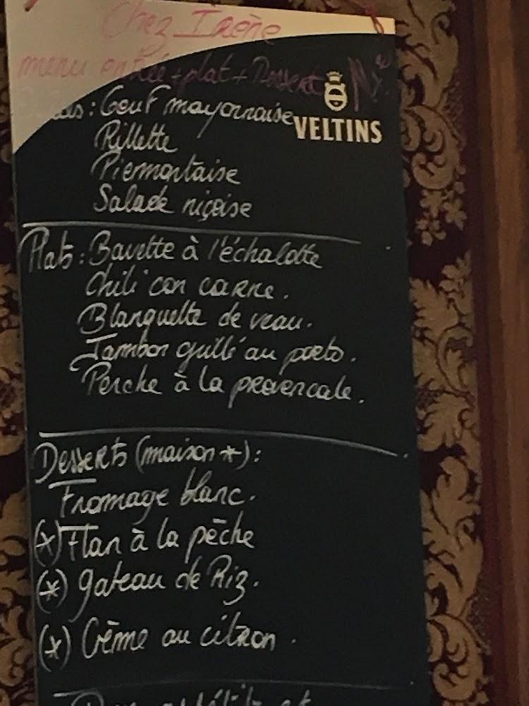 Le Sauvage - Menu Image 2